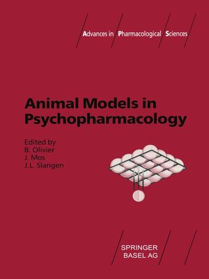 cover image of Animal Models in Psychopharmacology